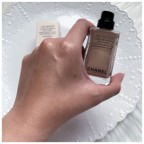 chanel sheer fluid highlighter|LES BEIGES Sheer Healthy Glow Highlighting Fluid .